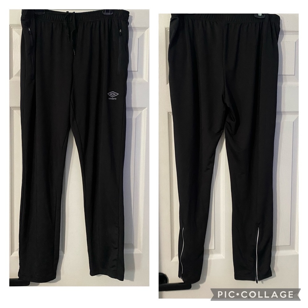 Umbro track pants lightweight Mens sweats are a size Large. - Picture 4 of 4